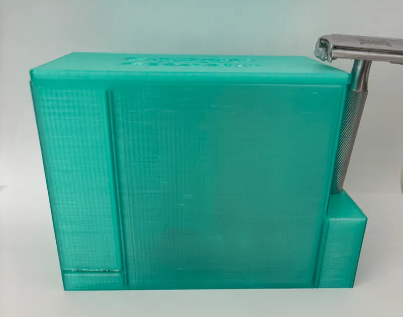 Razor stand, built in Blade dispenser and disposal