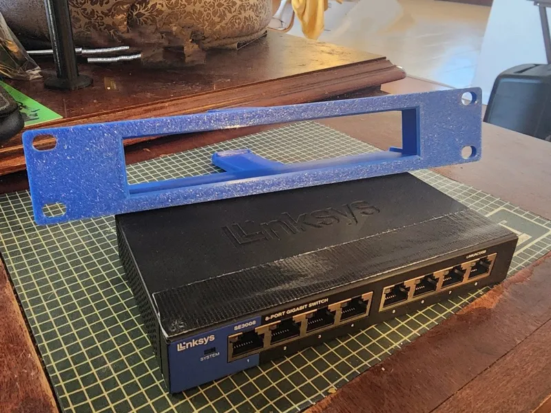 Linksys SE3008 (& LGS) 10in rack mount
