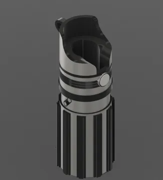 Lightsaber Clipper Lighter Case