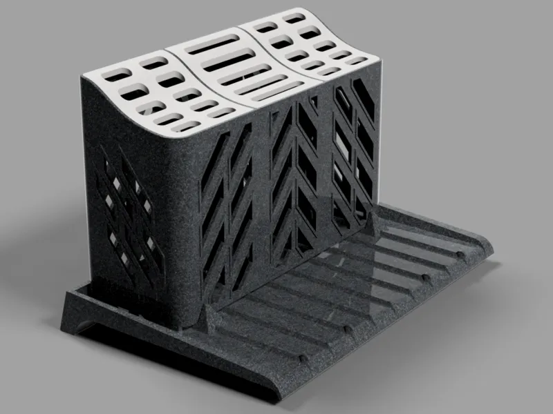 Cutlery Drying Rack