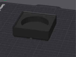 Gridfinity 60MM Sharpstone Grinder Cutout
