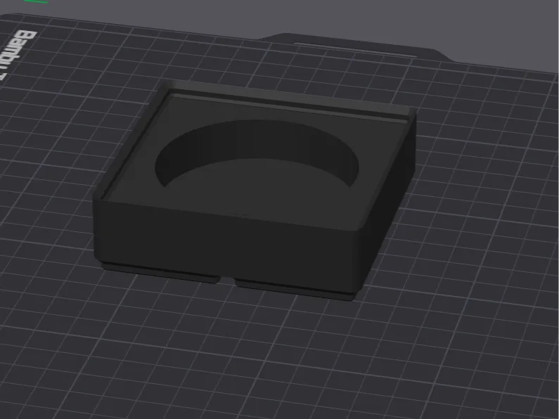 Gridfinity 60MM Sharpstone Grinder Cutout