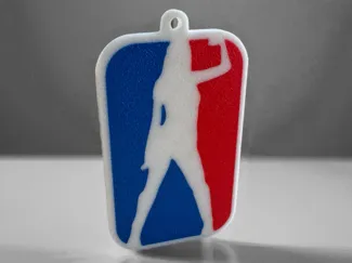 Taylor Swift NBA Keychain