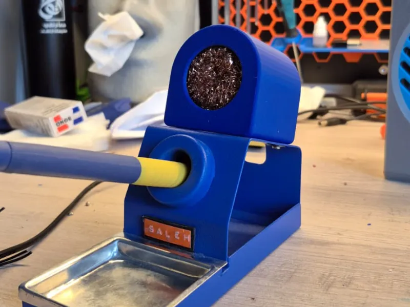 Copper Wool Holder for Soldering Iron Stand