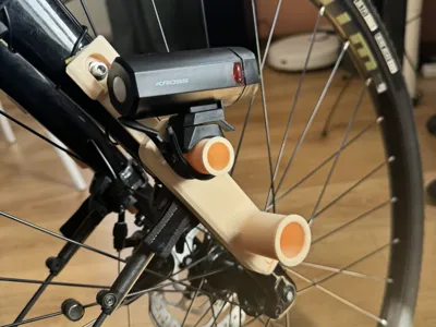 Fork Light Double Mount - for B-RAIL System