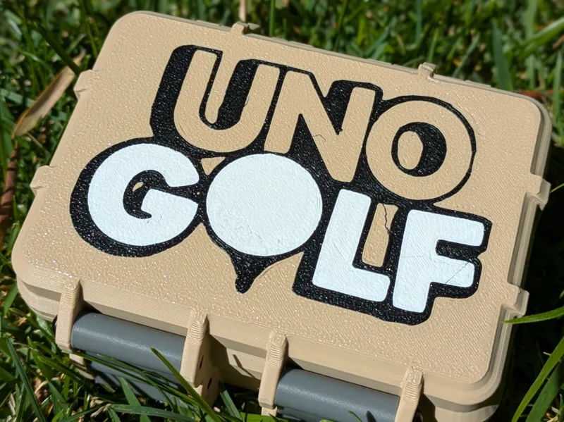 Uno Golf Rugged Card Box
