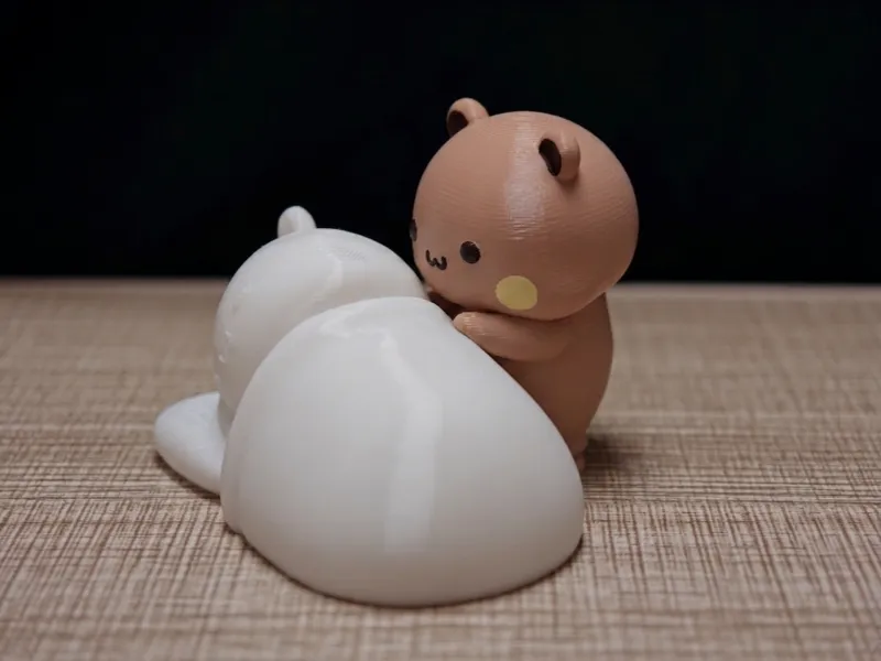 情侣熊系列-布 布给一二盖被子（Couple Bear-Bu bu Covers Yier）