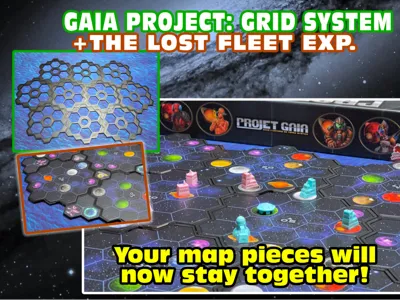 Magnetic Grid System for Gaia Project + EXPANSION