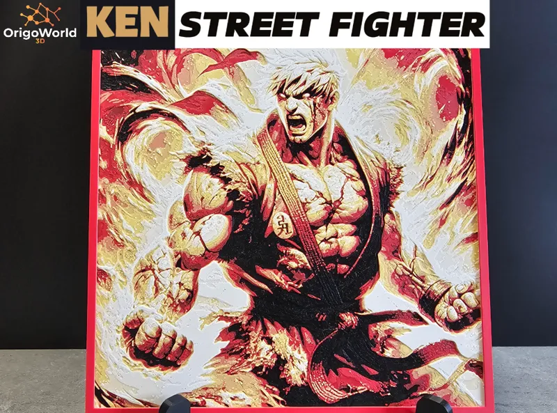 Ken StreetFighter with customizable framework
