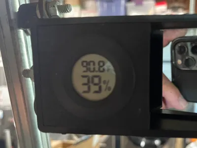 Golf Cart Hygrometer Mount 0 Degree