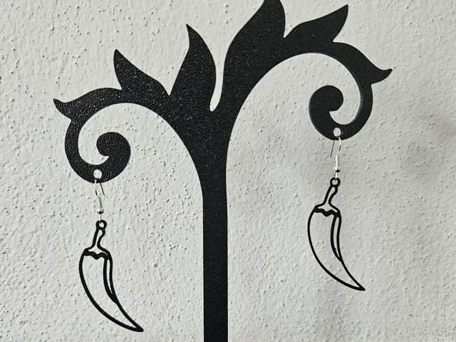 chili pepper earrings