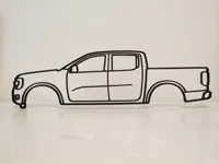 Silhouette Ford Ranger 5e génération — photo 2