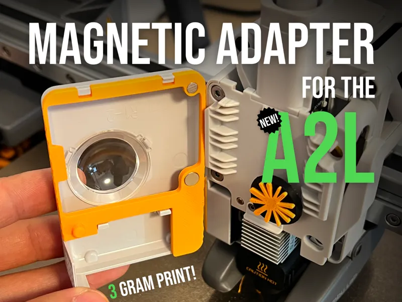 A2L Magnetic Extruder Cover Adapter