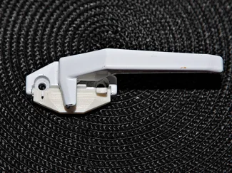 Cantilever window lock pad