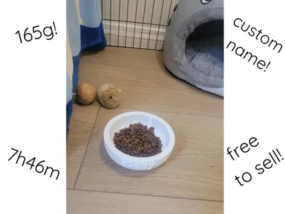 Pet Food Bowl (custom name)