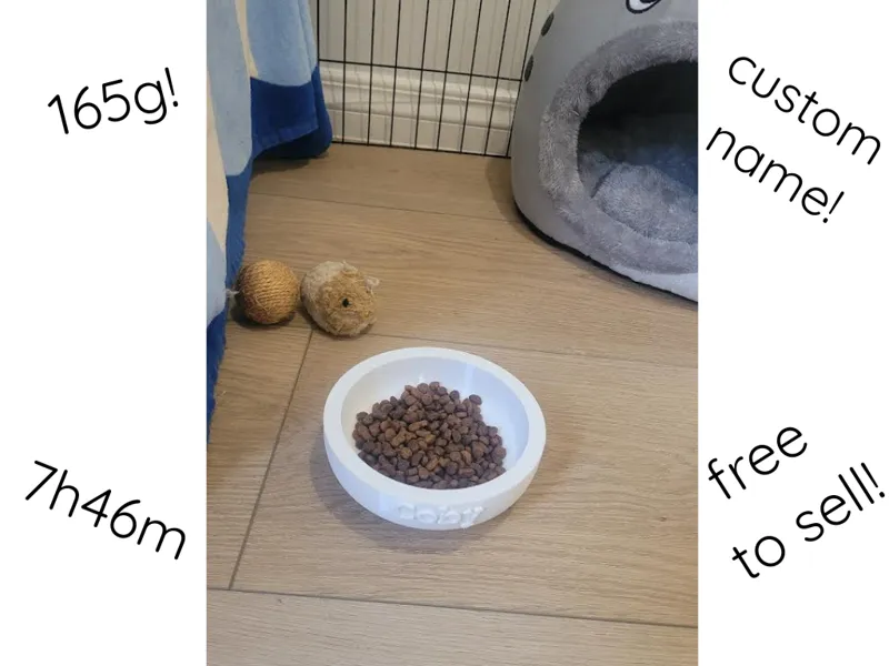 Pet Food Bowl (custom name)