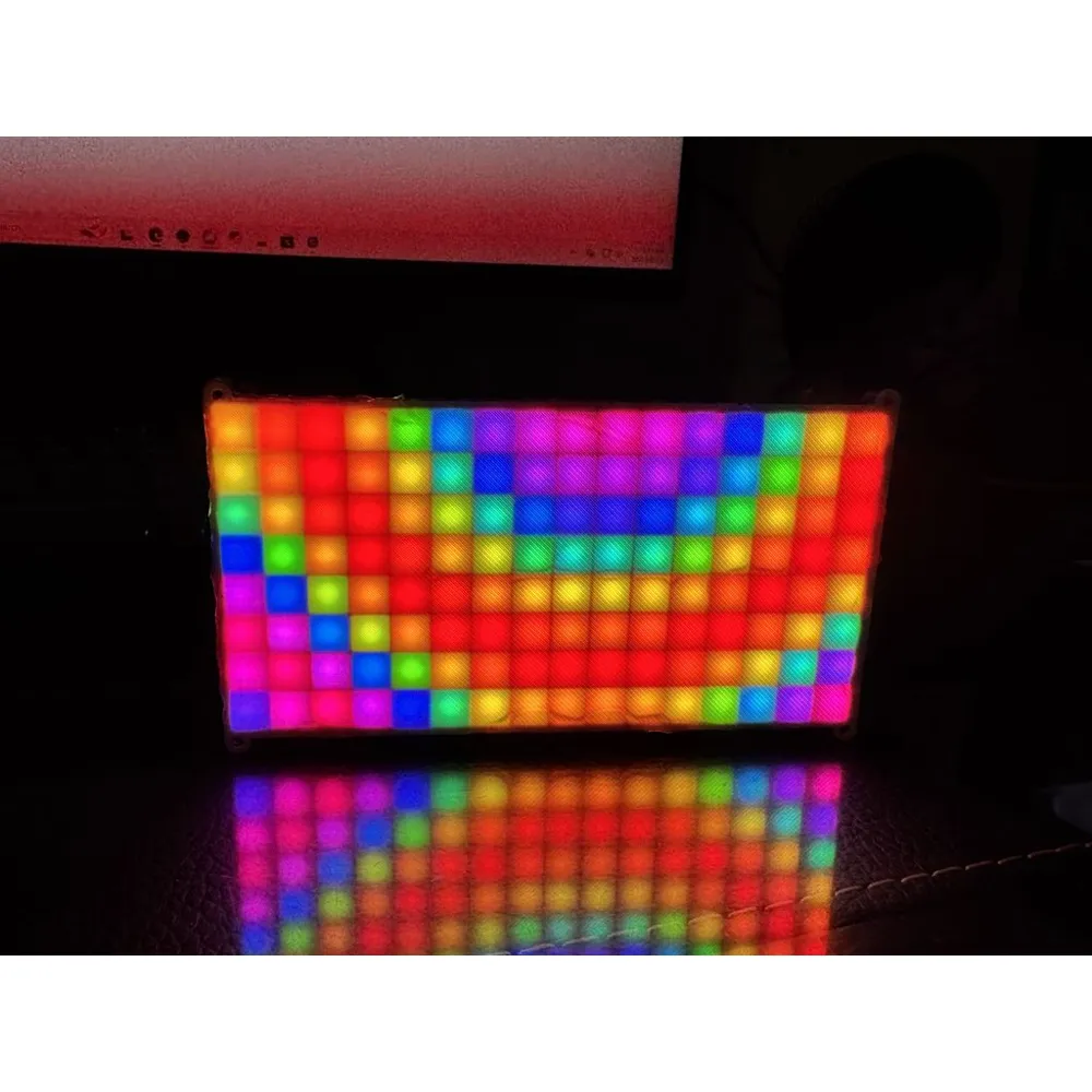 16x8 RGB LED Panel WS2812B-64 by AreebJ MakerWorld: Download Free 3D Models