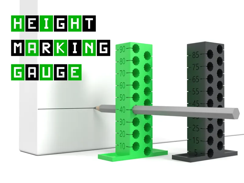 Height marking gauge