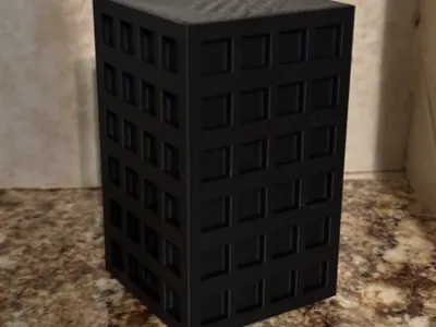 Building Decor for Desk