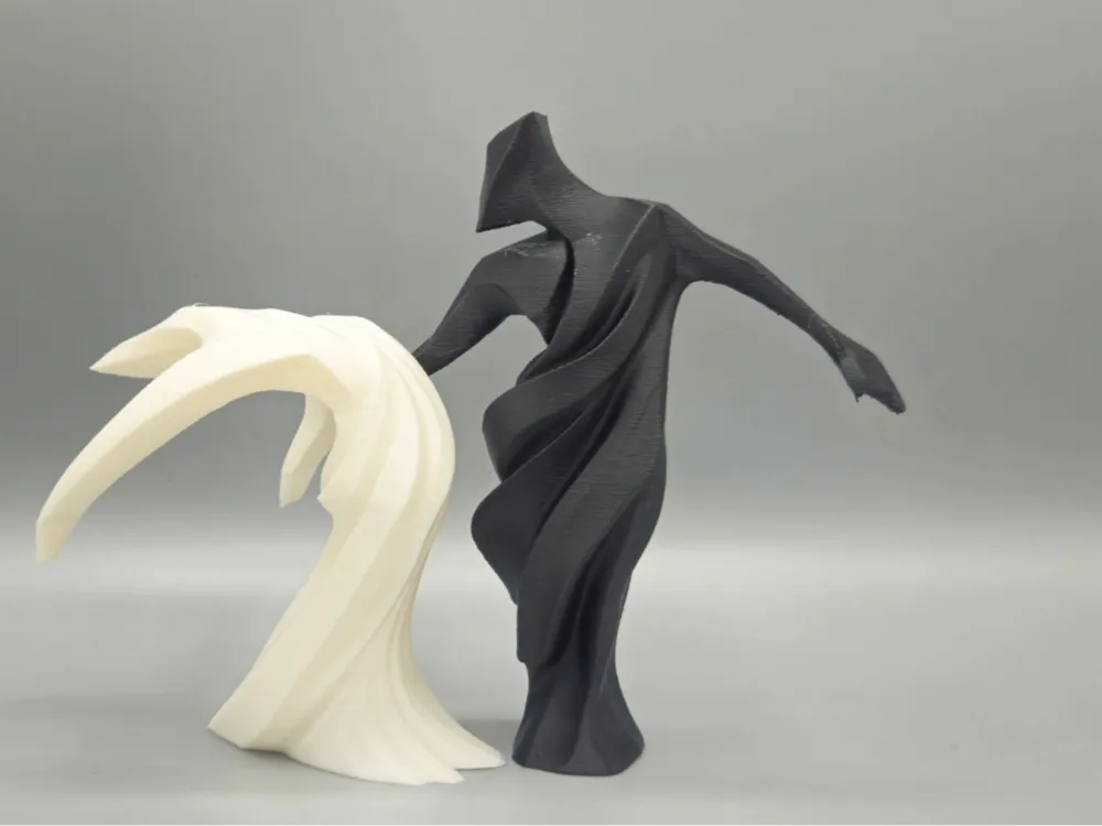 Abstract Dancing Man Sculpture - Free 3D Print Model - MakerWorld