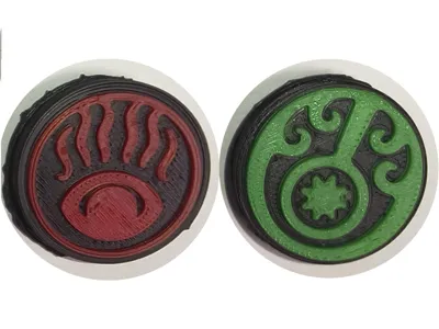 Arkham Horror–Clue/Doom Token (single-sided)