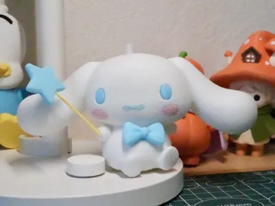 Flocked Texture Magical Cinnamoroll
