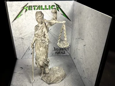 Metallica ...and justice for all - 3D Album Cover