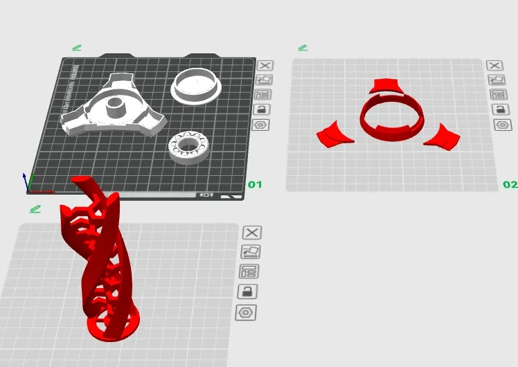 Miniatura 2 do modelo 3D 风力涡轮机