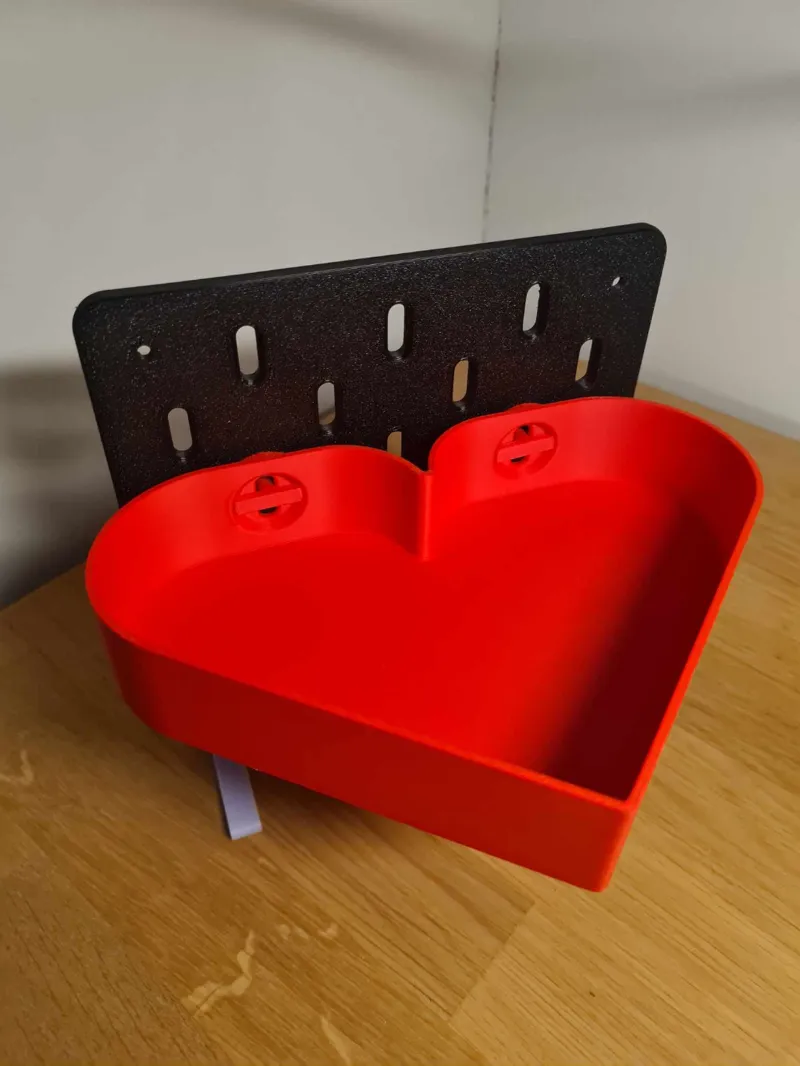 Skådis heart (t-clip)