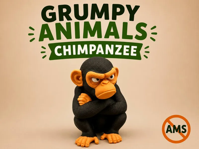 Grumpy Chimpanzee