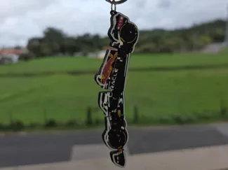 Redbull Racing F1 Flexy Keychain