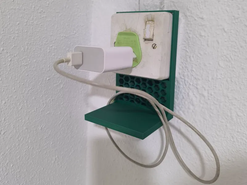 Charging Dock at Wall Switch