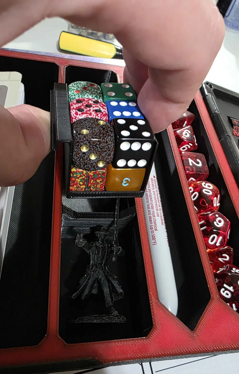 Ultimate DND Players Kit Accessory and Dice Tray - Free 3D Print Model ...