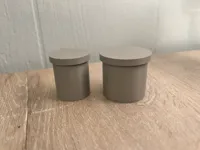 Boîte de rangement à couvercle rotatif — photo 1