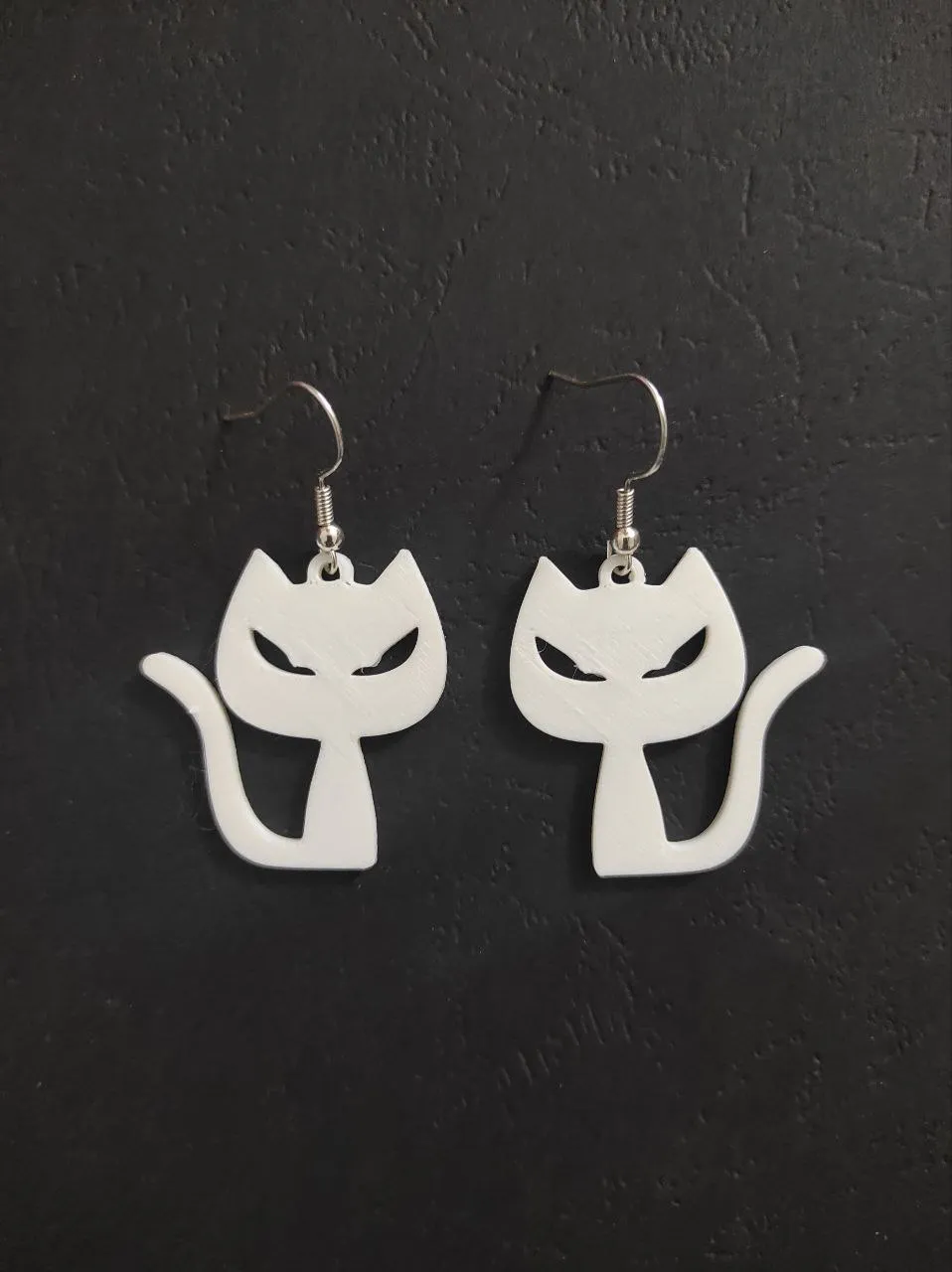 Feline Phantom – Earrings view 2