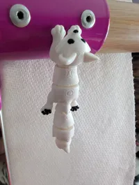 Space and Pause to add MAGNETS in the front feet