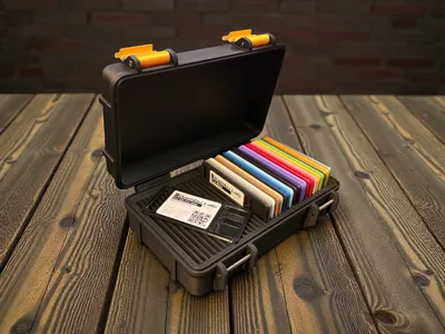 Swatch Box for Filament Swatch System (No Text)