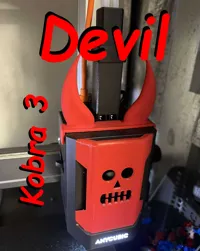 Cornes de diable pour imprimante Anycubic Kobra 3 — photo 2