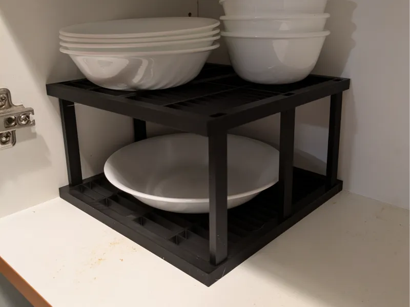 Cabinet shelf organizer