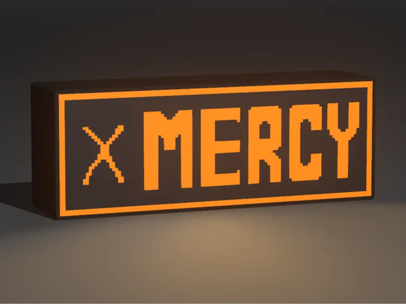 Undertale Mercy Lightbox