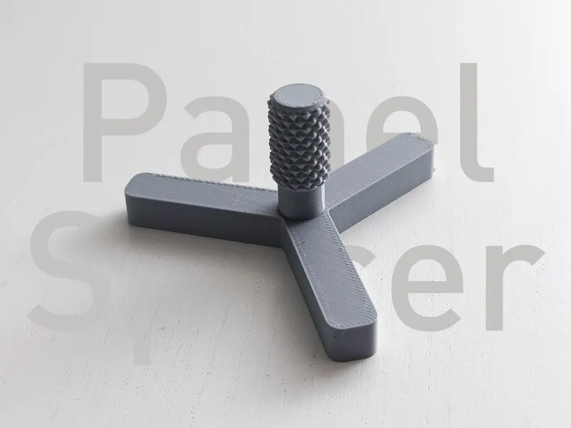 Hexagonal acoustic panel spacer