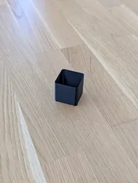 0.2mm nozzle, 0.1mm layer, 1 walls, 0% infill