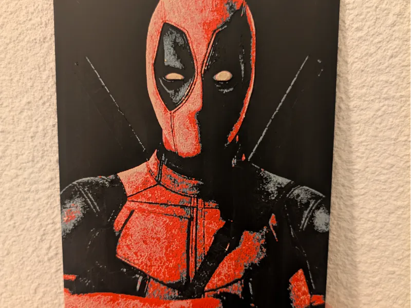 Deadpool cadre Hueforge