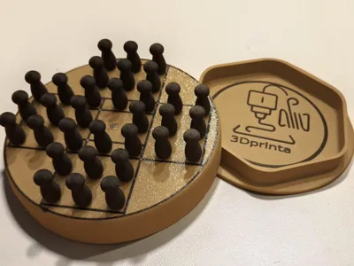 Solitaire board game