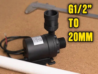 G1/2" to 20mm PVC Connection