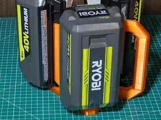 Ryobi 40v battery caddy