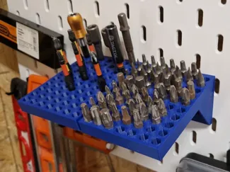Hex bit holder for Ikea Skadis