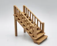 Escalier miniature en bois — photo 1