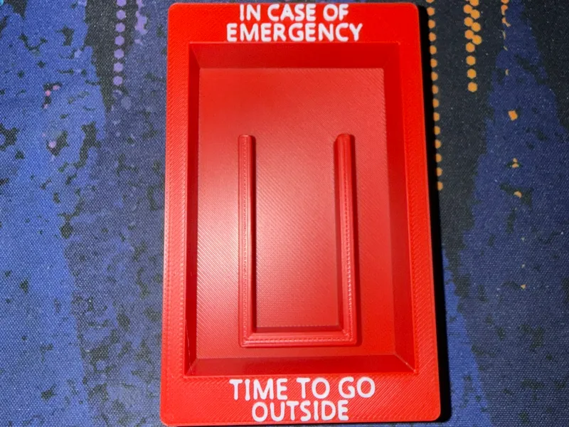 In Case Of Emergency Lighter Holder