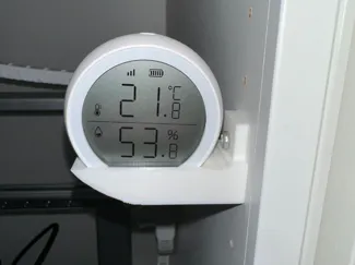 Halter rundes Zigbee Thermometer - Tuya RSH HS03
